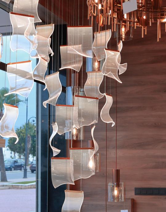 Suspension  au design moderne